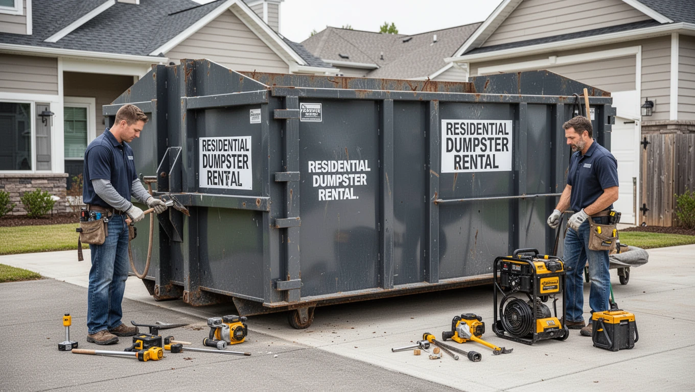 Residential Dumpster Rental