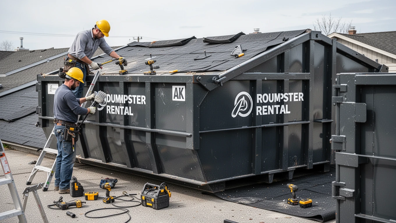 Roofing Dumpster Rental